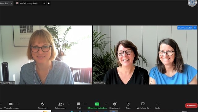 Screenshot Interview Nale Lehmann-Willenbrock und Meeting Monkeys
