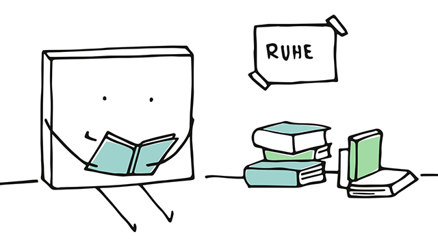 Lernen in Ruhe