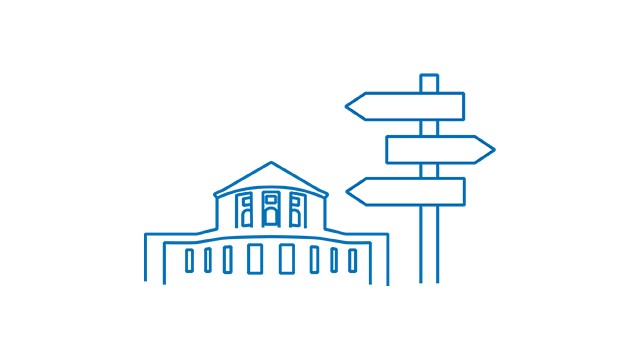 blau-uni-wegweiser Icons