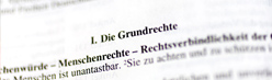 Text "Die Grundrechte"