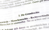 Text "Die Grundrechte"