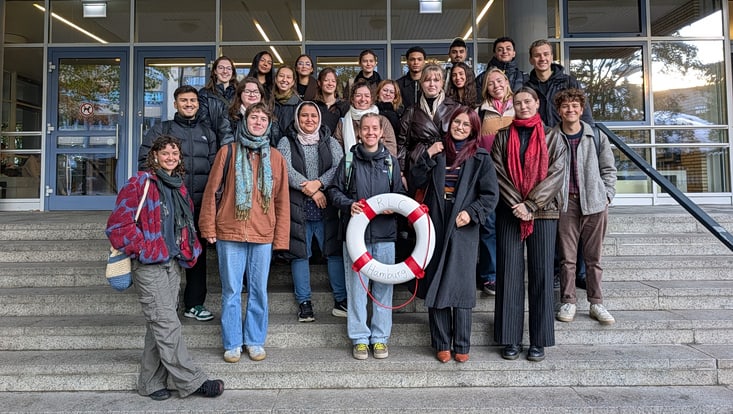 Die Studierenden des neuen Ausbildungszyklus zum/zur Rechtsberater:in (2025/26)