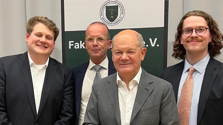 Olaf Scholz und der Fakultätsclub