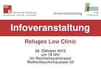Plakatmotiv Infoveranstaltung und Launch der RLC Hamburg