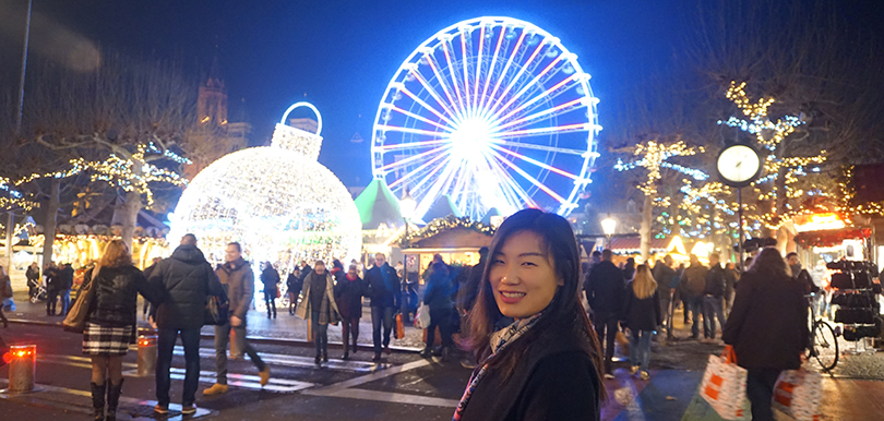 Alumna Li Shuo in Maastricht
