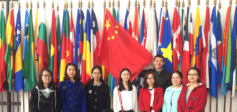 Chinese students at the ITLOS