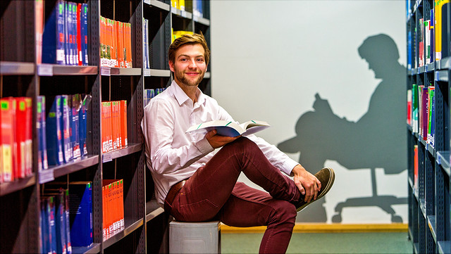 Eine Student in der ZBR