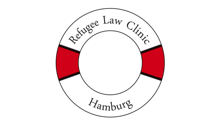 Logo der Refugee Law Clinic Hamburg