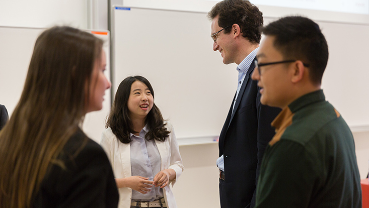 Chinese students as guest students at WU Vienna