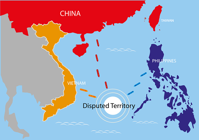 Die Spratly-Inseln im Südchinesischen Meer sind umstritten