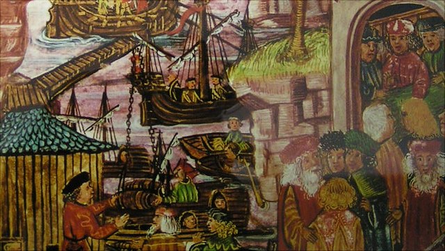 Abbildung aus dem Hamburger Stadtrecht von 1497