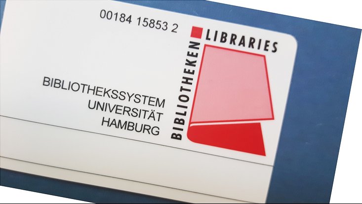Bibliotheksausweis UHH /Library card UHH Bibliotheksausweis des Bibliothekssystems der Universität Hamburg / Library card of the University of Hamburg library system