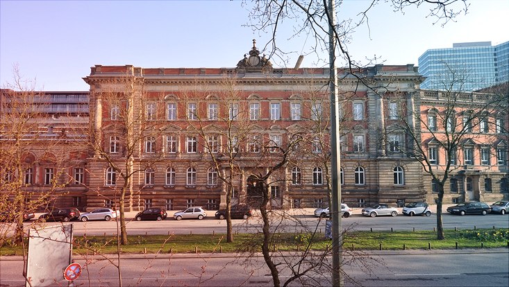 Gebäude Gorch-Fock-Wall 3-5 Ehemalige Oberpostdirektion