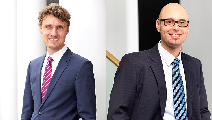 Das ist ein Bild von Prof. Dr. Jonas Schreyögg und Prof. Dr. Tom Stargardt