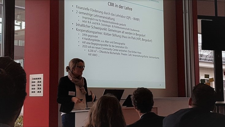 Kea Glaß hält Vortrag über "CBR in der Lehre" an der Hochschule Pforzheim