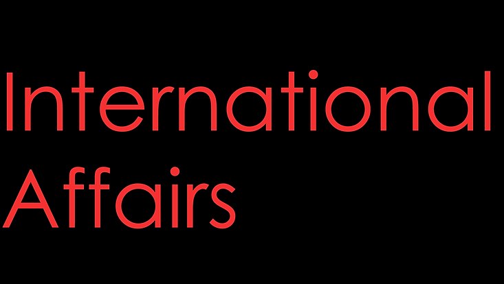 Journal Logo International Affairs