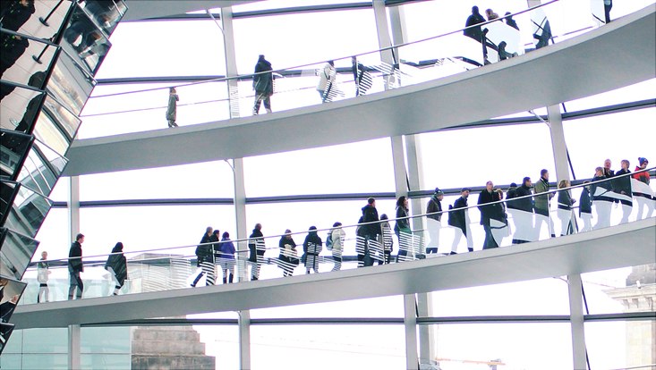 Foto Ausschnitt Reichstag
