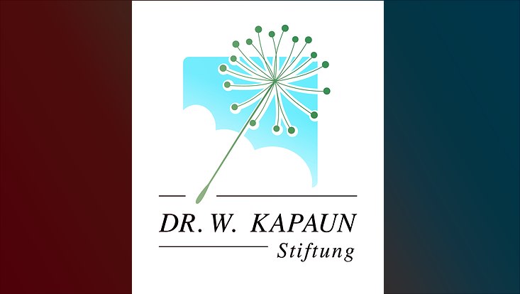 Logo Kapaunstiftung mit Pusteblume
