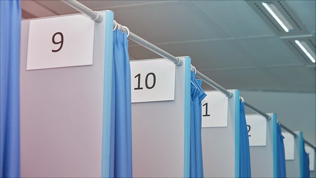 Cubicles in experimental laboratory