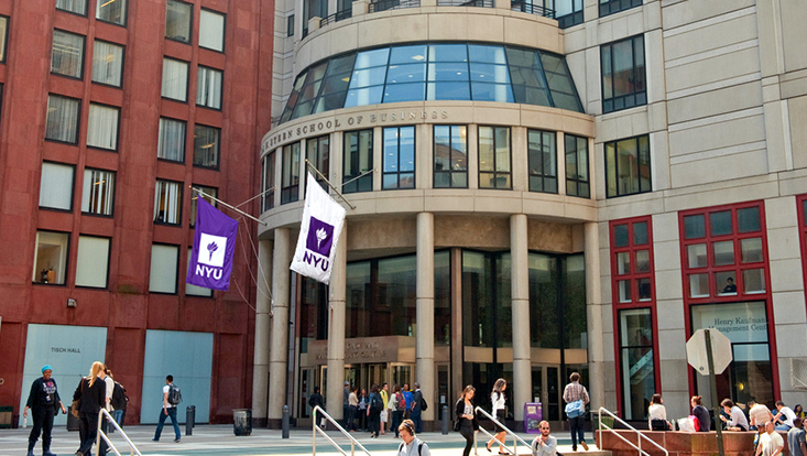 Portal der NYU Stern School of Business