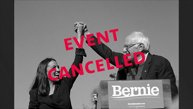 Event cancelled