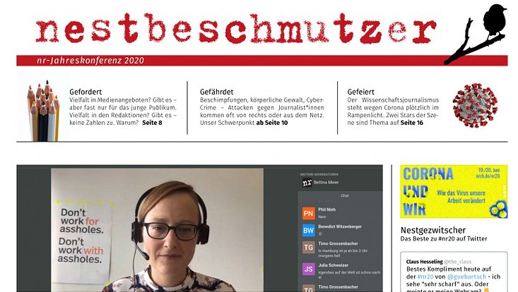 Das Cover des Nestbeschmutzers
