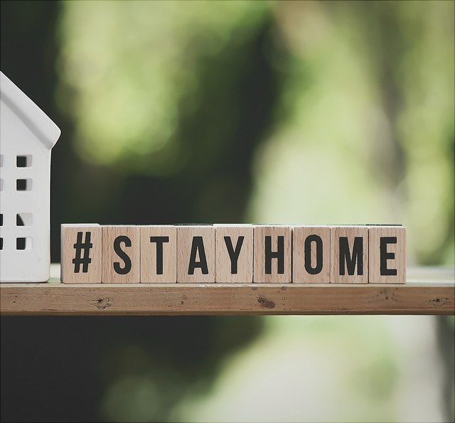 hashtag with "stay home"
