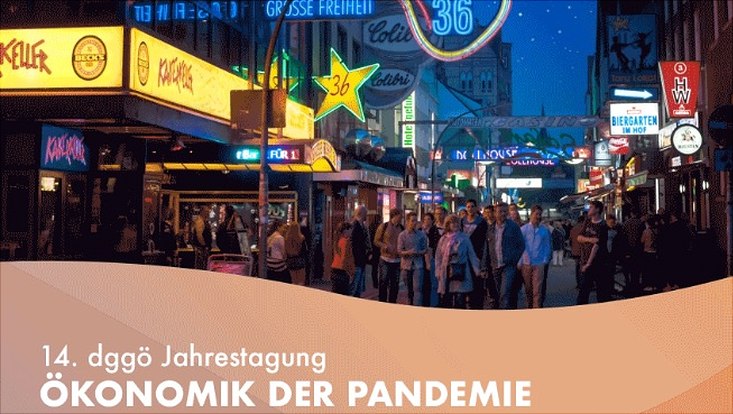 Menschen im Nachtleben auf der Reeperbahn