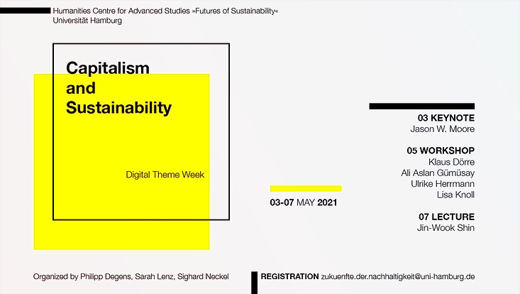 Theme week capitalism and sustainability