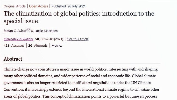 Abstract of Introduction of Special Issue