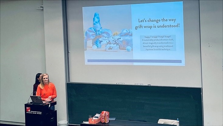 BWL meets female entrepreneur: Nina Götte-Thedens präsientiert happy wrappy