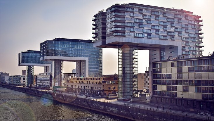 Gebäude in Köln am Rhein