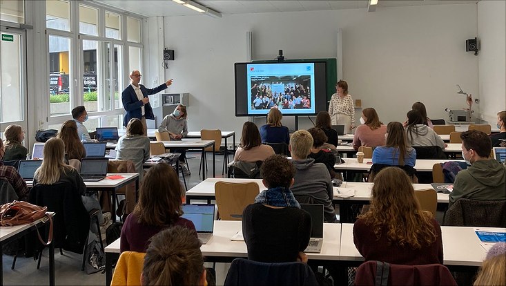 Begrüßung der neuen PUNO Kohorte in VMP9