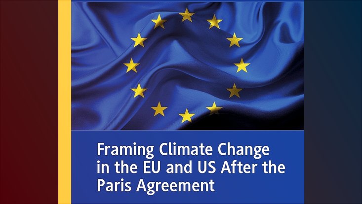 book cover of Frank Wendler's Framing Climate Change in the EU and US After the Paris Agreement