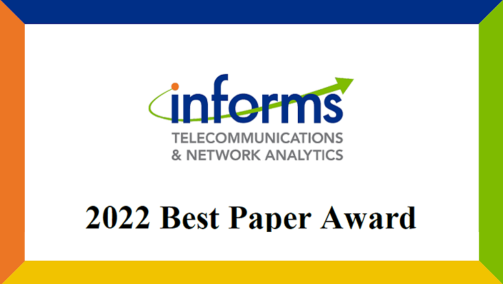 INFORMS Best Paper Award 2022