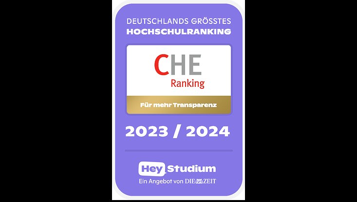 Siegel des CHE Rankings