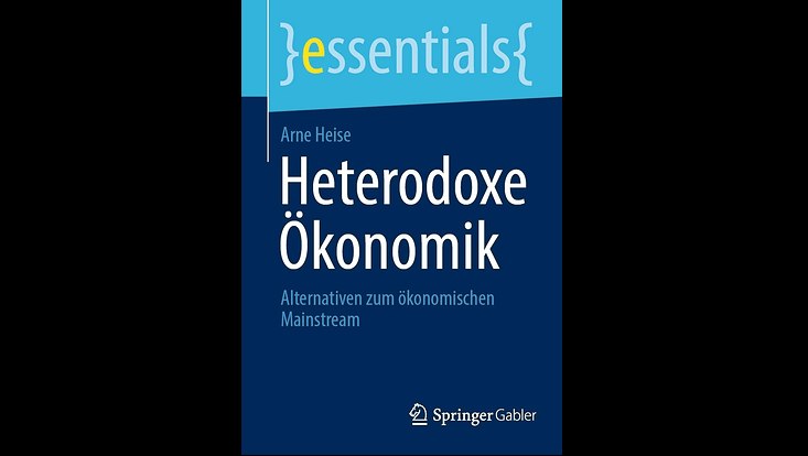 Buchcover Heterodoxe Ökonomik