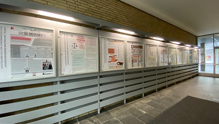 Bild von Schaukästen im VMP 9