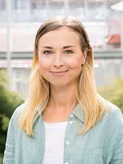 Portraitaufnahme Charlotte Aßmann, M.Sc. Wissenschaftlicher Mitarbeiterin