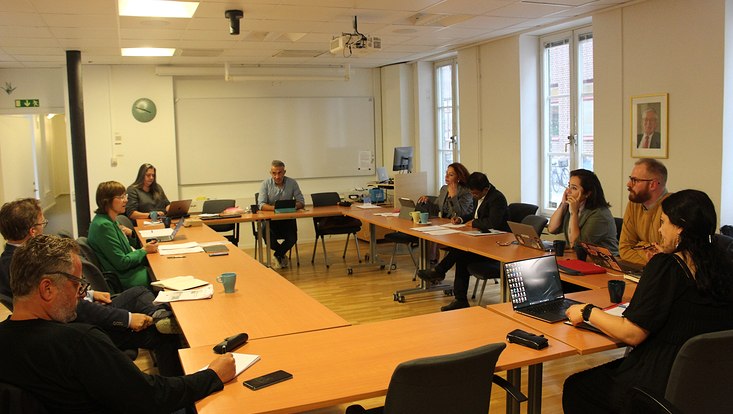 Workshop Refugee Camps in Lund Arbeitssession des Workshops Refugee Camps
