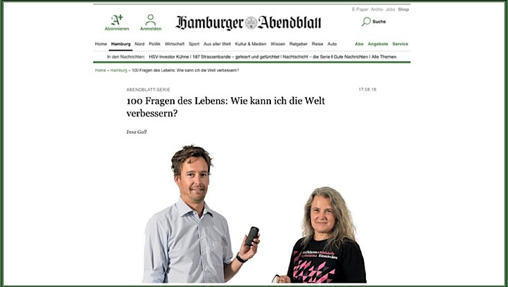 Foto von Prof. Dr. Timo Busch und Prof. Dr. Martina Neuburger