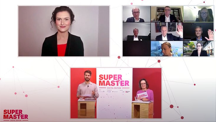 Screenshot des Live-Pitch