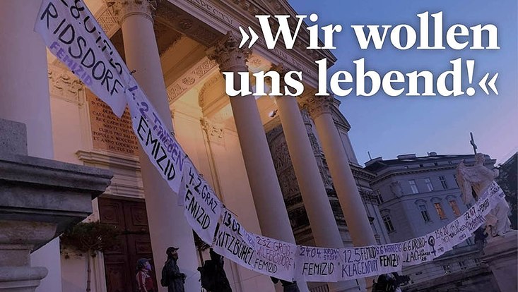 wir wollen uns lebend!