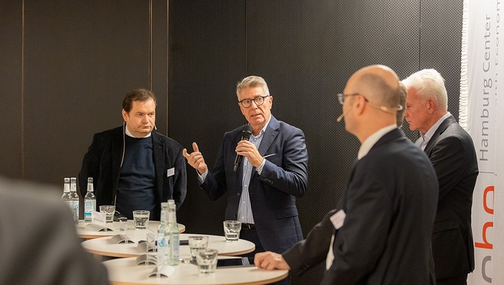 Bild von den Diskussionsteilnehmern