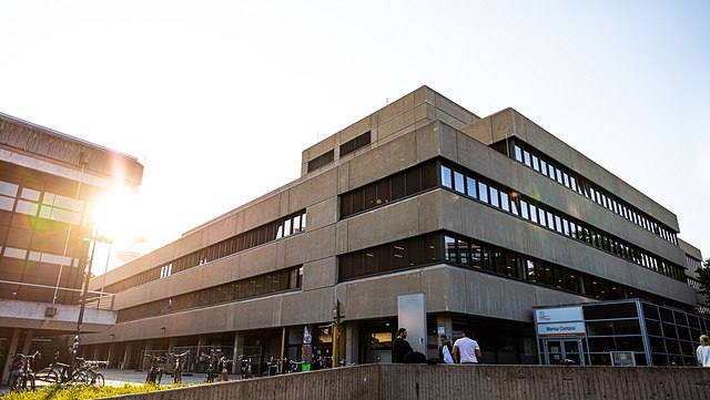 Von-Melle-Park 5 im Licht der Abendsonne