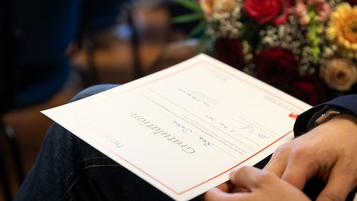 Abschluss/ Graduation