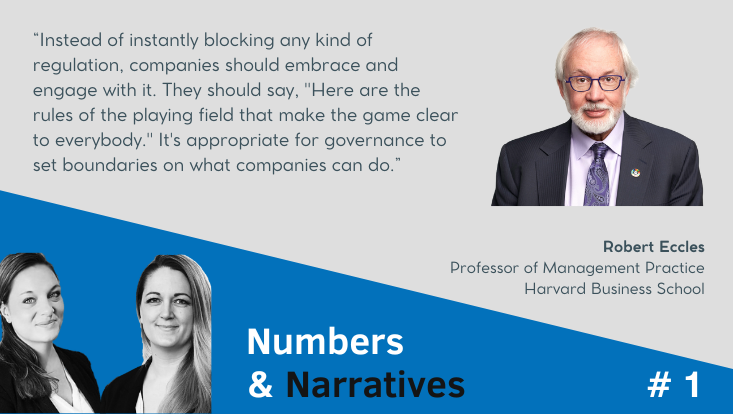 Numbers & Narratives: Behind the Scenes with Bob Eccles #1