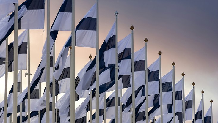 Finnland Flagge