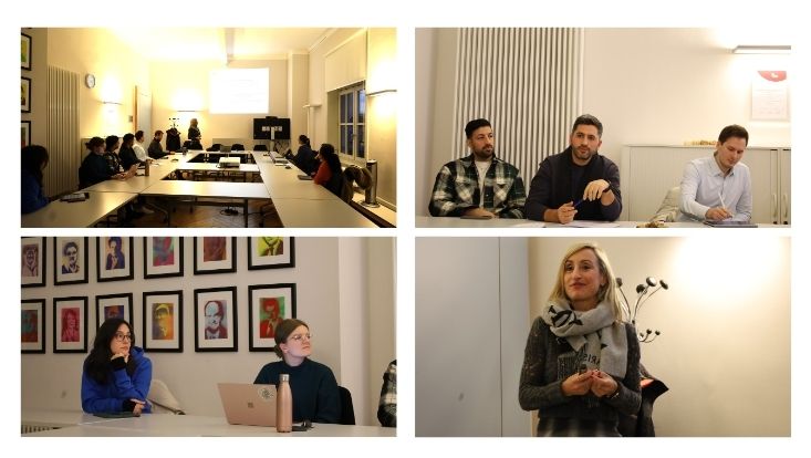 Junge Menschen an der University of Hamburg Business School