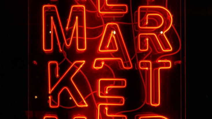 Marketing Leuchtbuchstaben